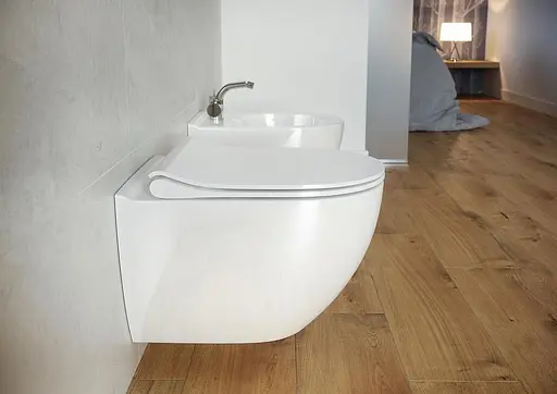 Унітаз підвісний CET B246 Cersanit Zen CleanOn з дюропластовим Slim сидінням SoftClose+QuickRelease 30412 - фото 6