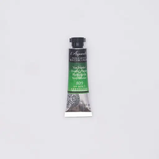 Акварельна фарба Sennelier L'Aquarelle, 10 мл, S1, Зелений Хукера (Hooker's Green)