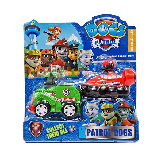 Набор героев "Щенячий патруль" HS-1783/G2, 2 фигурки Зеленый