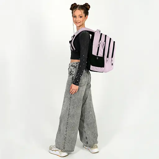 Рюкзак GoPack Teens 162L-2 Черно-розовый (GO26-162L-2) - фото 19