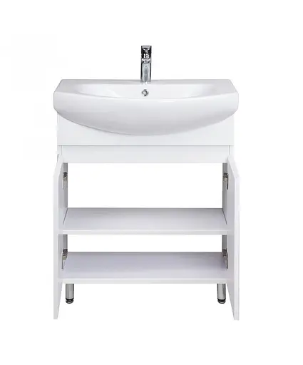 Тумба Мойдодир Фокус 70 з умивальником Runa 70/Лотос 70 Білий - фото 3