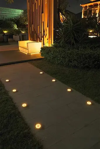 Дискові лампи Sun Lamp на сонячній батареї 8 led 4 шт - фото 4