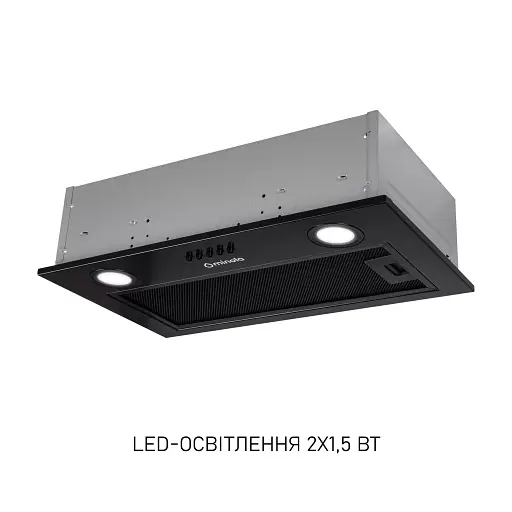 Полновстроенная вытяжка Минола HBI 5025 BLF LED - фото 3