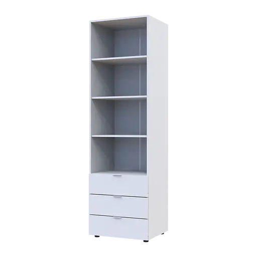 Пенал для одягу Doros Гелар Білий 3Ш 60х49.5х203.4 (41516133)