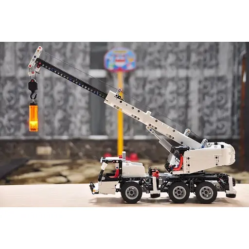 Игрушка-конструктор Mitu Building Block Engineering Crane BEV4161CN - фото 5