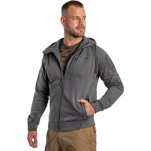 Флисовая кофта Pentagon Leonidas 2.0 Tactical Sweater L Wolf Grey - фото 5