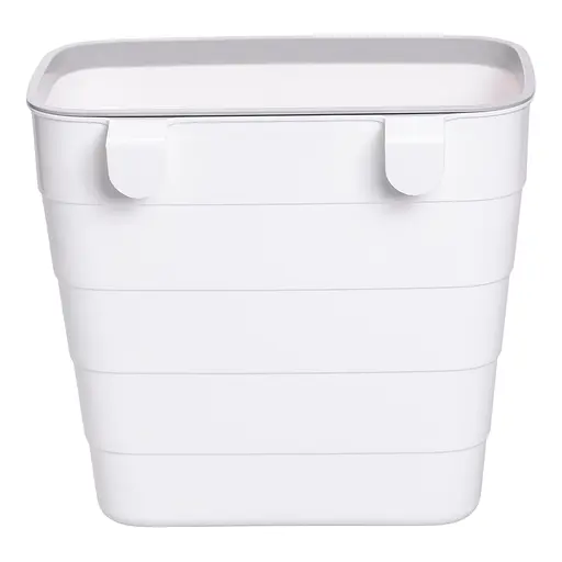 Корзина для мусора Yiwu подвесная белая HP-45-18W - фото 4