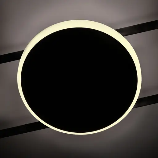 Світильник Videx під лампу 4xGX53 накладний з підсвіткою чорний VL-SPF21B-BB - фото 3