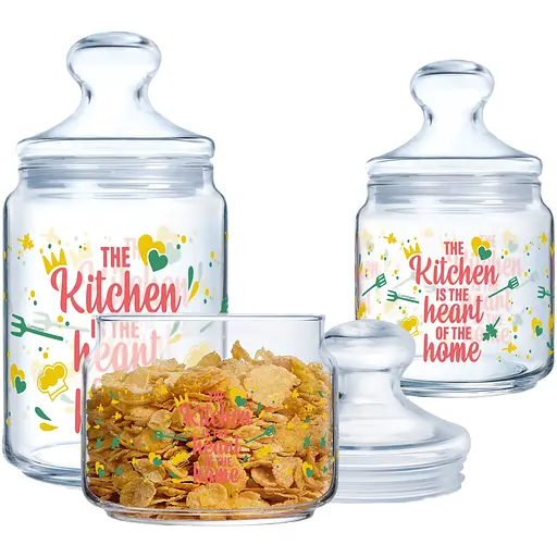 Банка Luminarc Club heart of home набор 0.5 л, 0.75 л, 1 л (X2217)