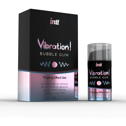 Жидкий вибратор Intt Vibration Bubble Gum 15 мл с эффектом вибрации до 30 минут - фото 3