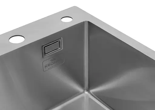 Кухонная мойка Kroner KRP Gebürstet - 4545HM (3.0/1.0 мм) (CV033855) - фото 5