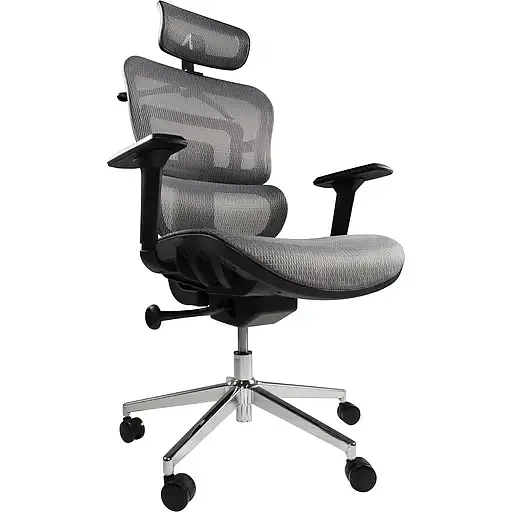 Офисное кресло GT Racer B-517M, серое (B-517M Gray) - фото 12