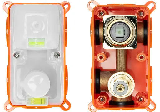 Душова система прихованого монтажу Rea Orix + Box gold REA-P8464, Золотий - фото 9