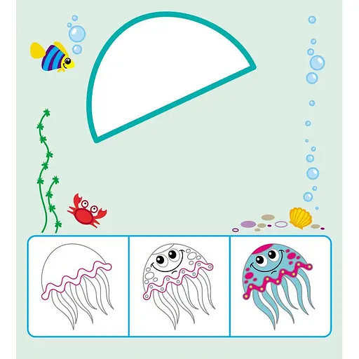 Детская многоразовая раскраска «Чудо-фигурки» 559006, 5 страниц - фото 4