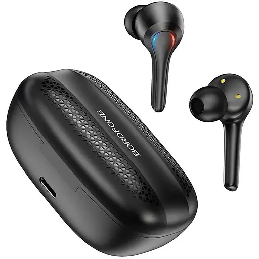 Наушники Borofone BW11 Graceful sound true wireless BT headset Black