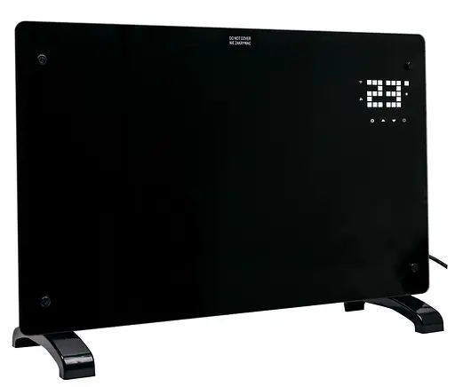 Конвекторний обігрівач Volt Polska TermoGlass Pro 2в1 2000W Wi-Fi Smart Black - фото 2