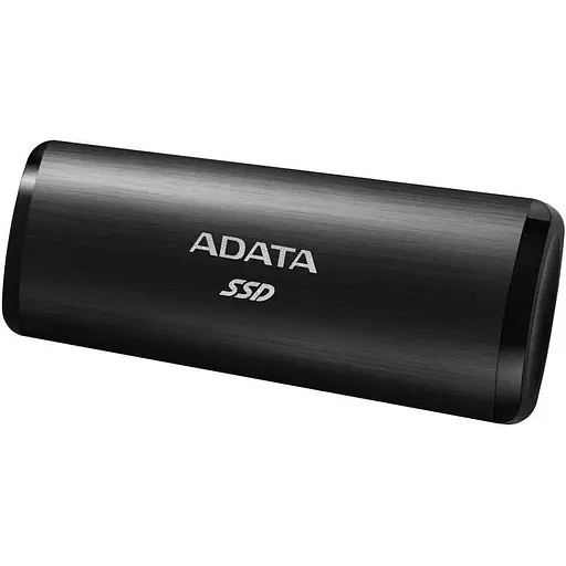 Портативный SSD A-DATA SE760 512GB Portable USB 3.2 Type-C 3D NAND TLC Black - фото 1