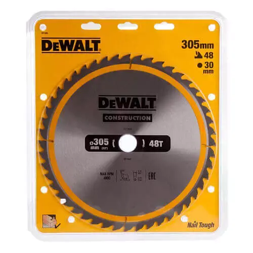 Диск пиляльний DeWalt Construction 305 х 30 мм 48 зубів (DT1959) - фото 2