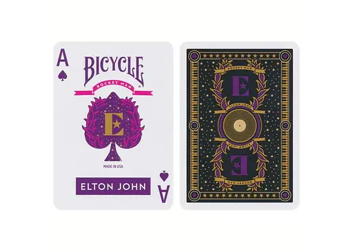 Карты игральные United States Playing Card Company Bicycle Elton John (ВР_КГБЕД) - фото 3