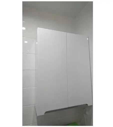 Шафа навісна ПіК Сімпл для ванної кімнати 60 см Білий 30412 - фото 5