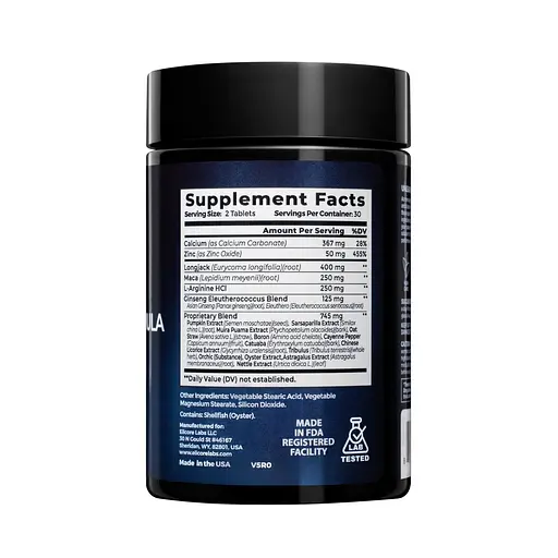 Мультивитаминный комплекс для мужчин Elicore Labs Men's Multivitamin, 60 вегакапсул. - фото 3