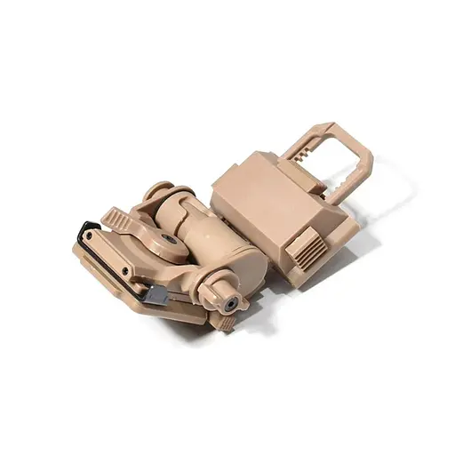 NVG крепление на шлем с DOVETAIL "ласточкин хвост" интерфейсом для NV8000, NV8160, PVS-15/18/21/31, пластик, зеленый (100991) - фото 4