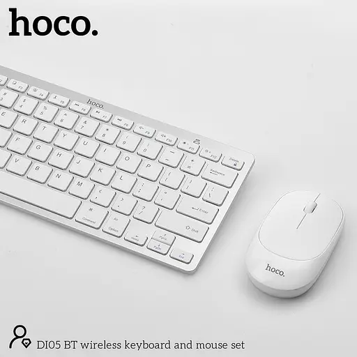Набор Мышь и клавиатура HOCO BT wireless keyboard and mouse set DI05 (Ukr/Ru/En) - фото 8