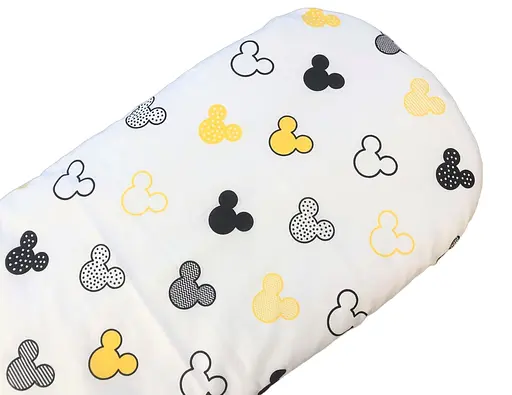 Непромокаемая простынь Moontime в коляску "Микки желтые" - фото 1