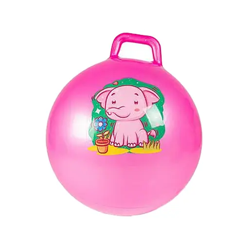 Мяч, 55 см, гиря, животные, 450 г, BT-PB-0183 (в ассортименте)