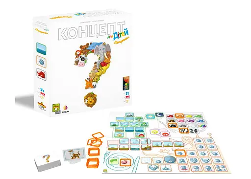 Настільна гра Rozum Концепт для дітей: Тварини (Concept Kids: Animals) (укр.) (CKA-UA01) - фото 6