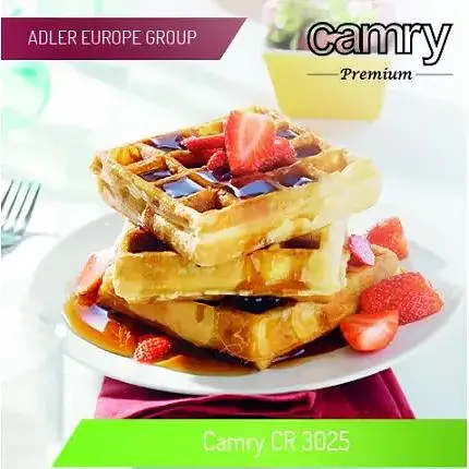 Вафельниця Camry CR 3025 1500 Вт - фото 5