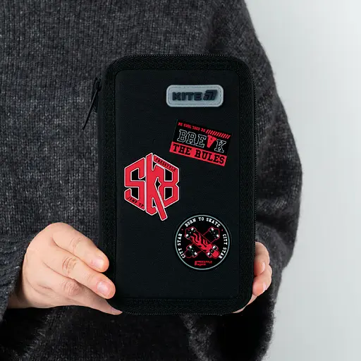 Пенал без наповнення Kite Break the Rules (K26-623-4) 2 відділення - фото 7