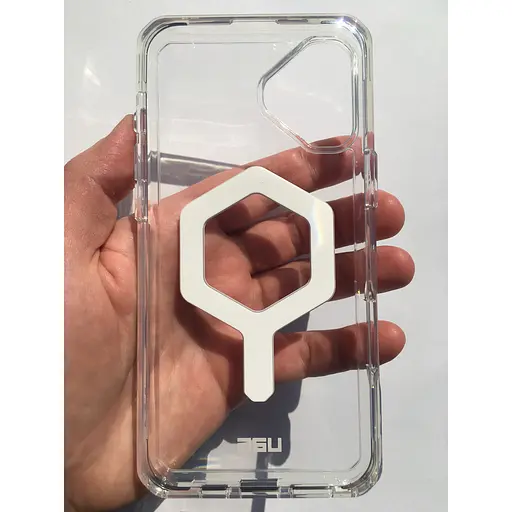 Оригинальный противоударный чехол UAG Plyo MagSafe для iPhone 16 Plus Прозрачный 114479114341 - фото 6