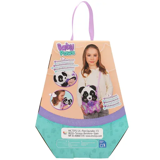Интерактивная игрушка Baby Paws W3 Малыш Панда с аксессуарами (927667IM) - фото 7