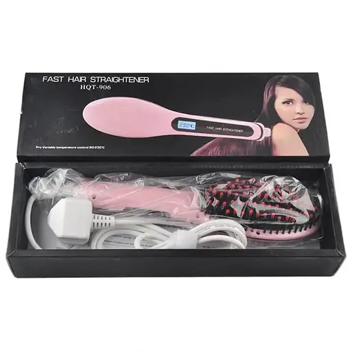 Гребінець-випрямляч Digital Fast Hair Straightener HQT-906 електричний - фото 2