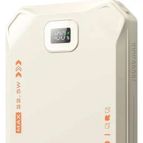 Зовнішній акумулятор Blueo Ape Legend MiniX 10000mAh 22.5W White [114276] - фото 2