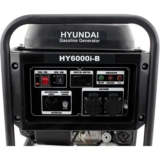 Інверторний бензиновий генератор Hyundai HY 6000i-B [160782] - фото 10