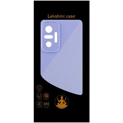 Чохол Silicone Cover Lakshmi Full Camera (AAA) для Xiaomi Redmi Note 10 Pro / 10 Pro Max Бузковий / Dasheen - фото 4