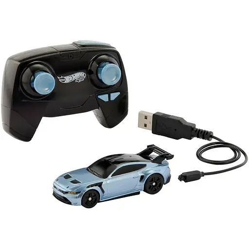 Машинка на радиоуправлении Hot Wheels Ford Mustang GTD 1:64 (JBH04) - фото 2