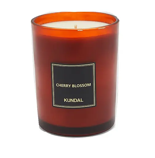 Аромасвечка Perfume Natural Soy Candle Cherry Blossom Kundal 500 г - фото 1