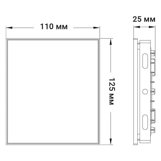 Світлодіодний прожектор Ledcoin LL-5030 30Вт 6500K чорний - фото 3