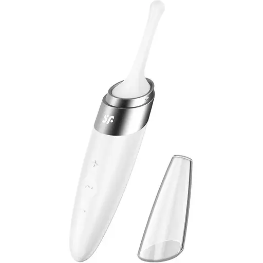 Стимулятор для клітора Satisfyer Twirling Delight 16 см білий