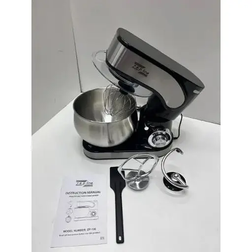 Кухонная машина комбайн Zepline ZP-136 Черный 3500 Вт - фото 4