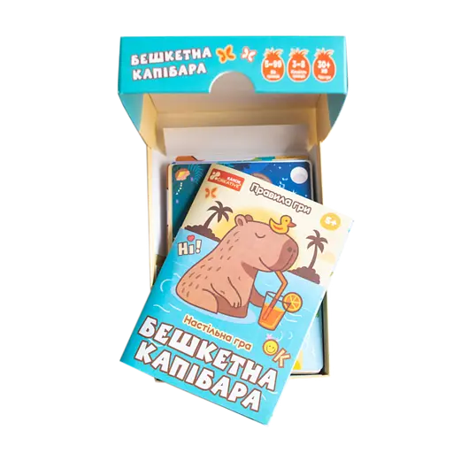 Настольная игра "Озорная капибара" 10120226У Ranok-Creative, в коробке (4827476909370) - фото 4