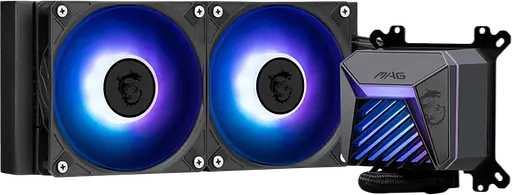 Водяне охолодження MSI MAG CoreLiquid A15 240 ARGB Black (MAG CORELIQUID A15 240)