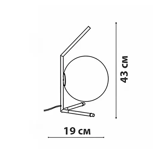 Настольная лампа Friendlylight IC TL S FL8034 - фото 5