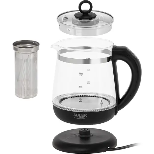 Электрочайник Adler AD 1299 Black [152863] - фото 6