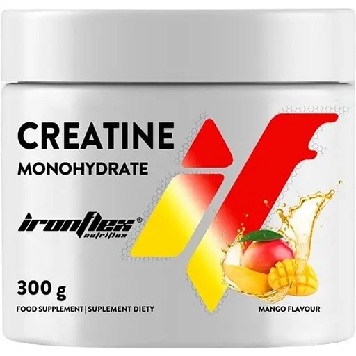 Креатин IronFlex Creatine Monohydrate 300 г Манго - фото 1