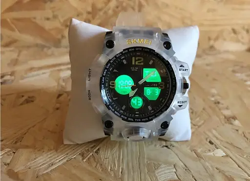 Чоловічий годинник Skmei Hamlet 1155 Білий - фото 7