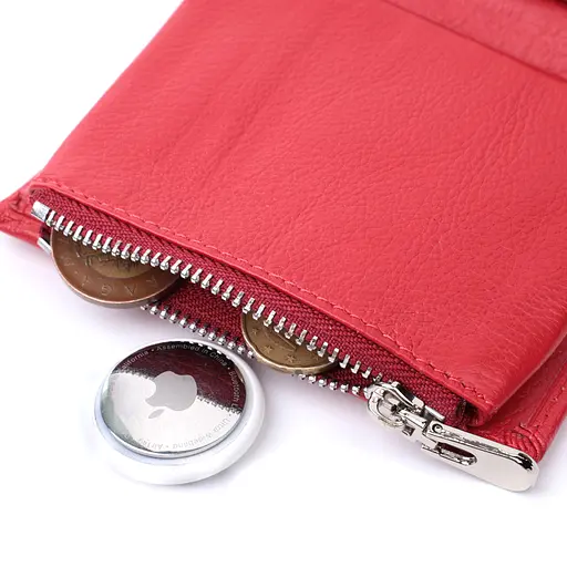 Кожаный женский кошелек ST Leather 9.5х12х2 см acs0029418 - фото 8